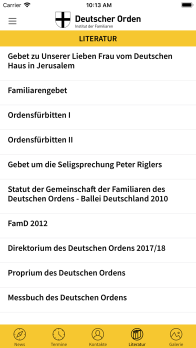 Screenshot #3 pour Deutscher Orden - Familiare