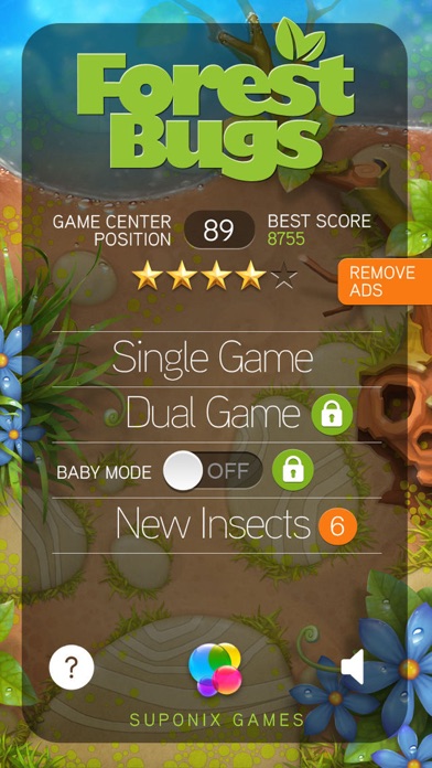 Forest Bugs - full version Screenshot