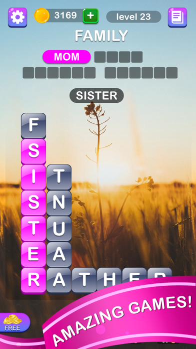 Screenshot #1 pour Word Scramble Connect Word