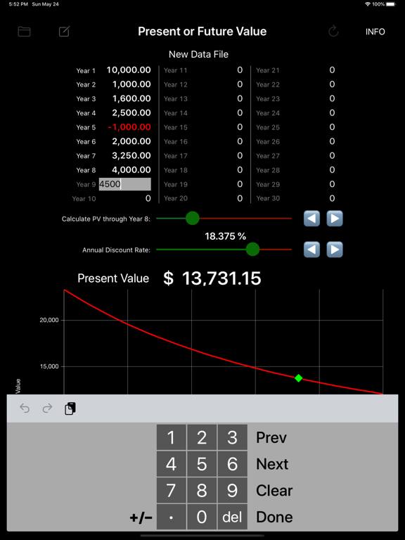 Screenshot #6 pour Quick Present Value