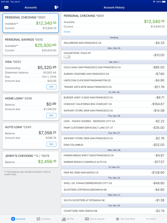 Screenshot #6 pour Boone Bank & Trust Co. Mobile