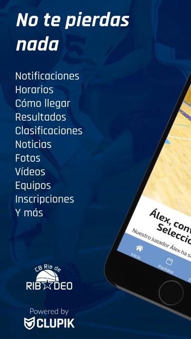 Screenshot #2 pour Baloncesto Ría de Ribadeo