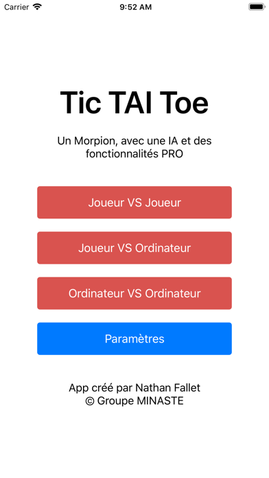 Screenshot #1 pour Tic TAI Toe