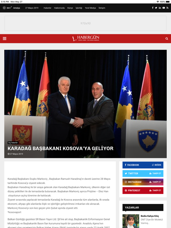 Screenshot #4 pour Haber GÜN