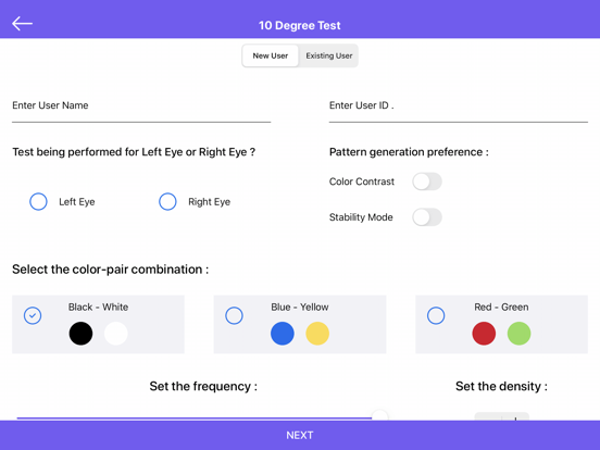 Visual Field Fast Pro screenshot 2