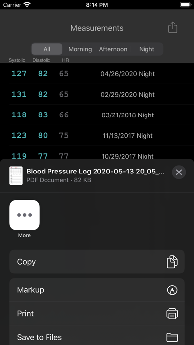 AGR Blood Pressure Logのおすすめ画像4