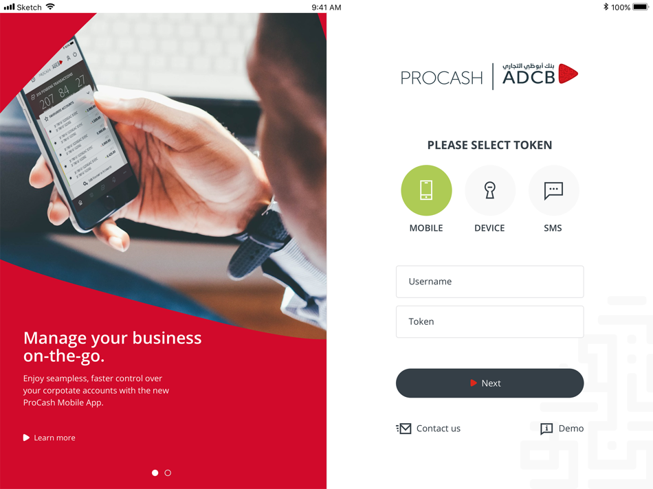 ADCB ProCash Mobile for iPad - 2.4 - (iOS)