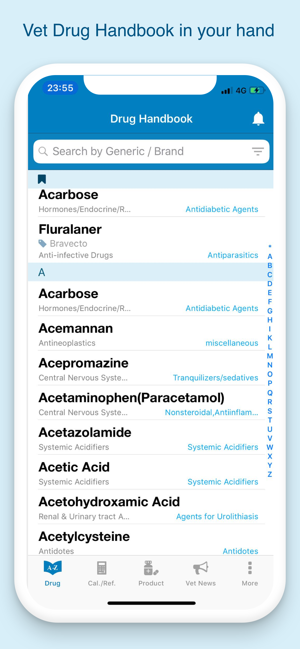VetList - Vet Drug formulary