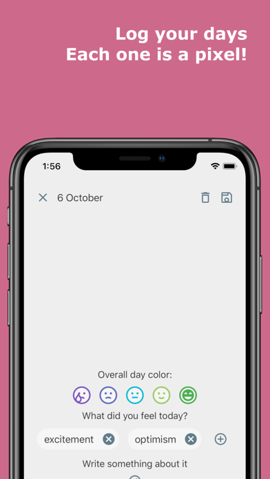 Screenshot #2 pour Pixels: Mental Health and Mood
