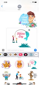 My Dear Father's Day Stickers screenshot #3 for iPhone