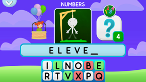 Hangman for Kids. Astrokids screenshot