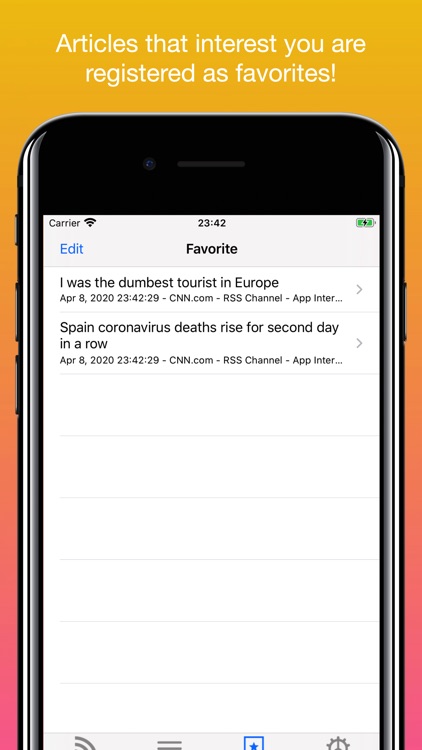 FLAT RSS Reader screenshot-3