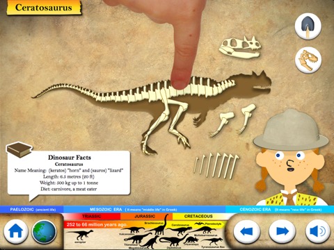 Dinosaur & Fossils for kidsのおすすめ画像1