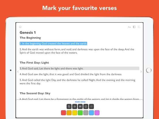 Bible InspiringLife iPad screenshot 5 - Reference app