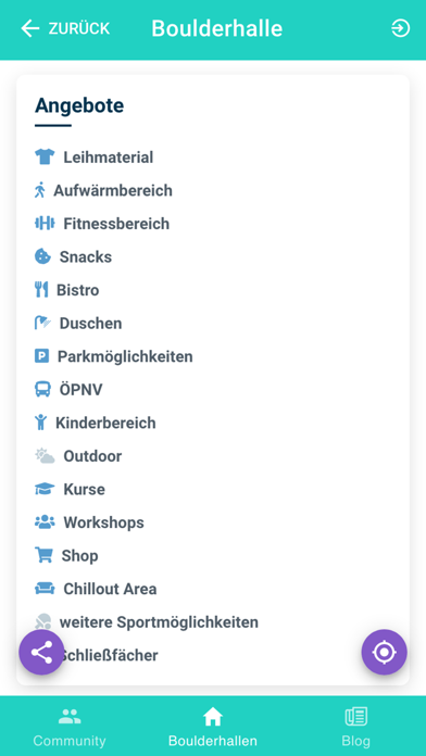 Screenshot #3 pour Boulderhallen finden