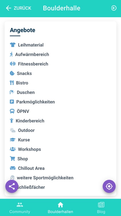 Boulderhallen finden