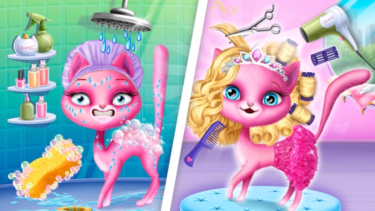 Cat Hair Salon Birthday Party screenshot-3