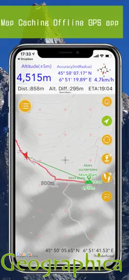 Game screenshot ジオグラフィカ | 登山用GPS mod apk