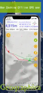 ジオグラフィカ | 登山用GPS screenshot #1 for iPhone