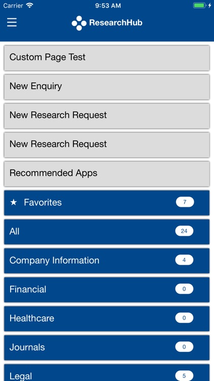 ResearchMonitor ResearchHub