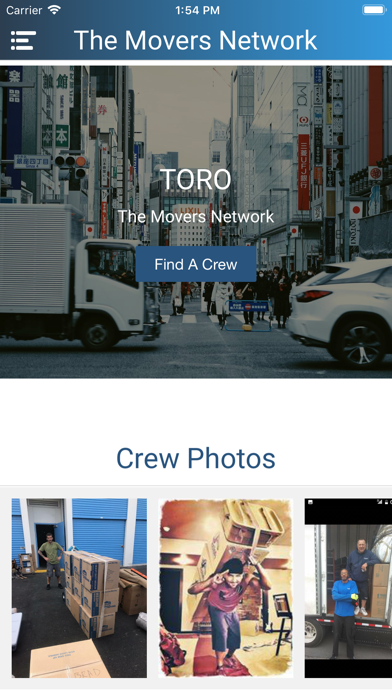 TORO Movers Network screenshot