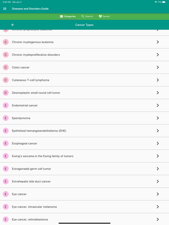 Screenshot #5 pour Diseases and Disorders Guide