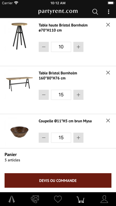 Screenshot #3 pour Party Rent Shop