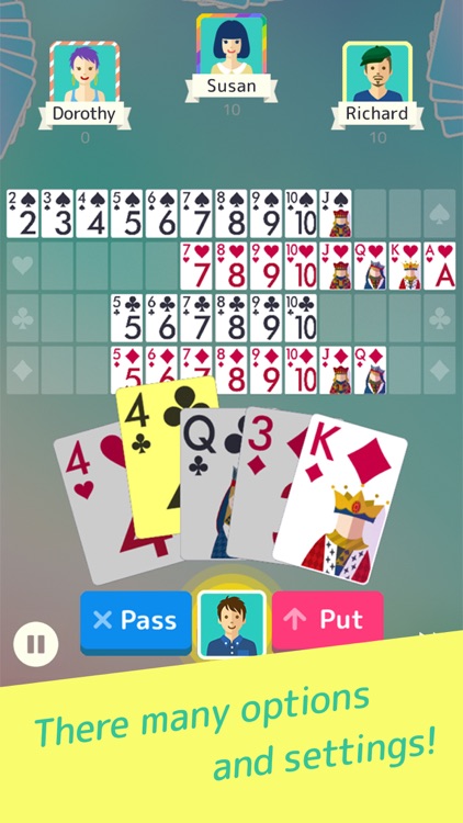 Sevens - Fun Classic Card Game