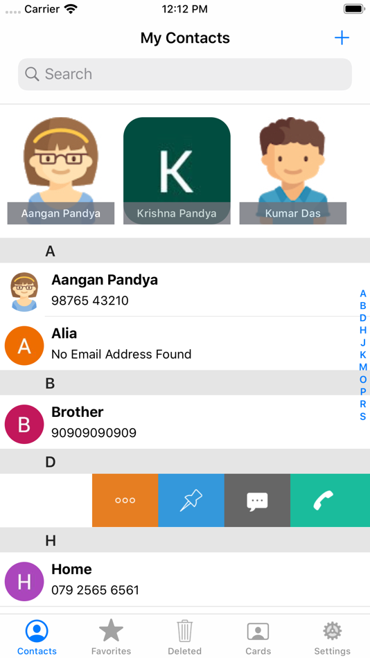 Contacts Manager - Phone Book - 2.3 - (iOS)