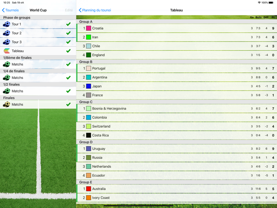 Screenshot #5 pour Tournoi Football