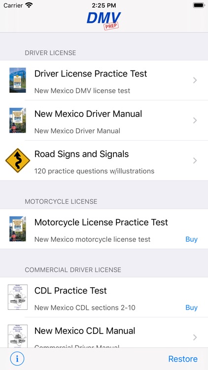 New Mexico DMV Test Prep