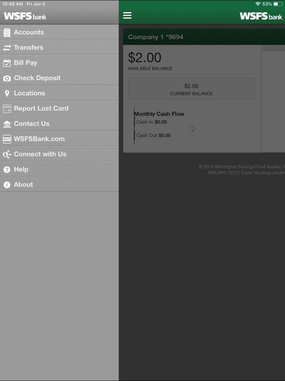 WSFS Business Mobile for iPad screenshot-3