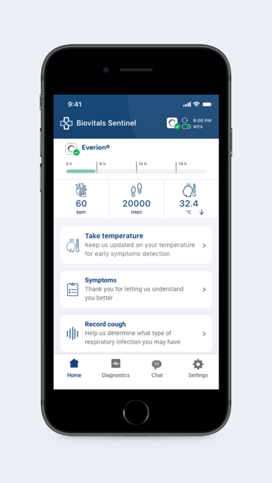 Screenshot #1 pour Biovitals Sentinel