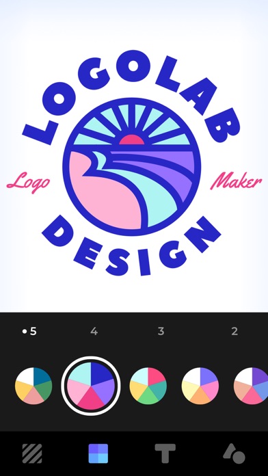 Logolab：ロゴメーカー ＆ 作成 アプリスクリーンショット