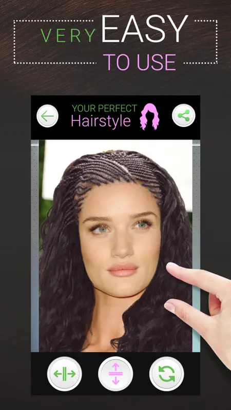 Perfect Hairstyle:Hair Cut PRO screenshot 6 of 7