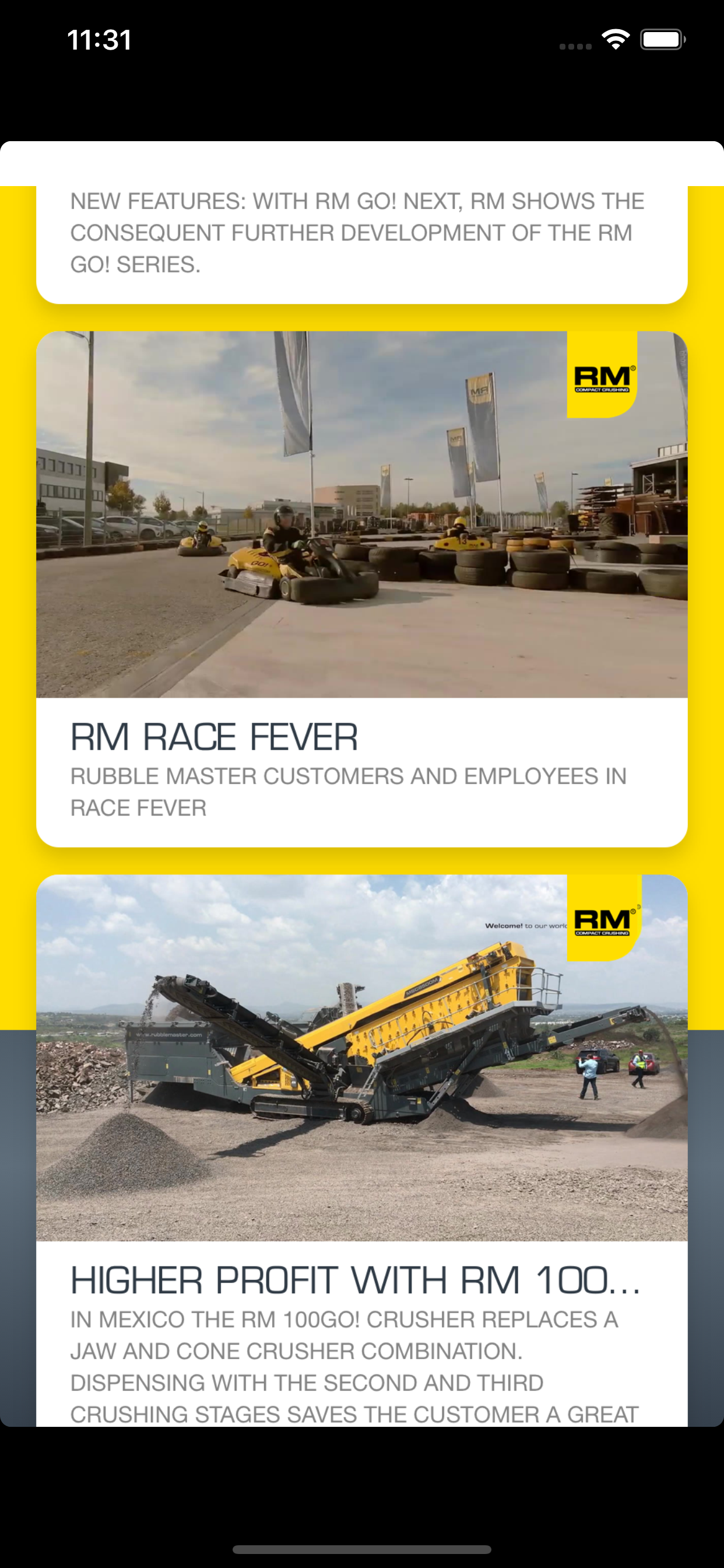 RM Innovation in Action