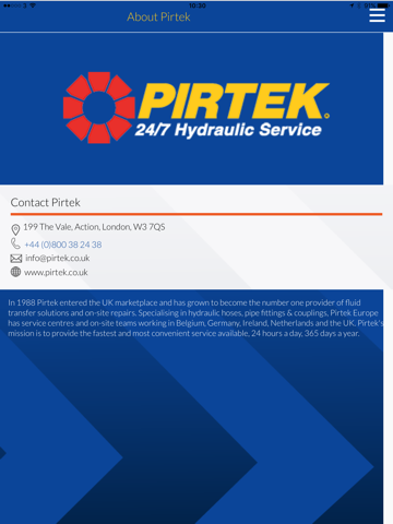 Pirtek screenshot 4