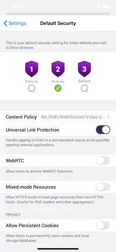 Imágen 5 Onion Browser iphone