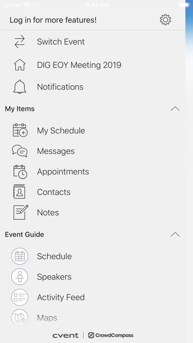 FDLIC Events iPhone screenshot 5 - Business app