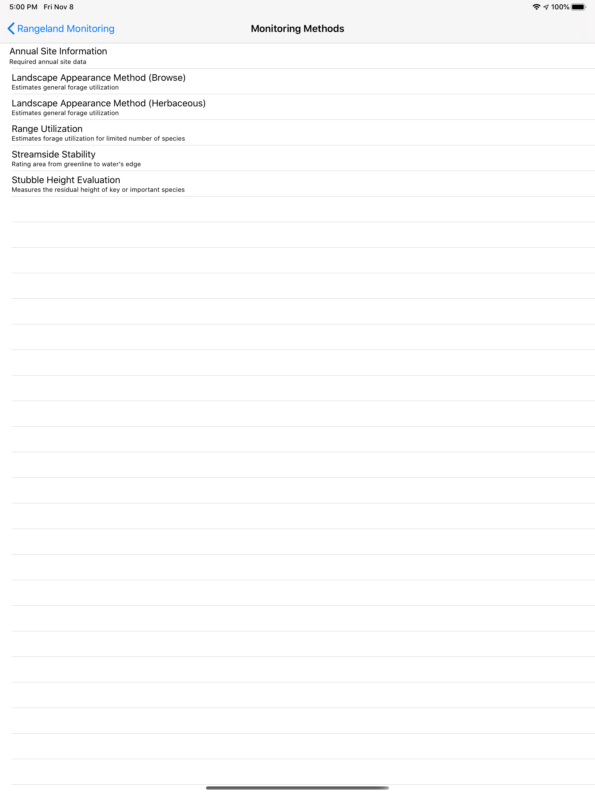 Rangeland Health Monitoring