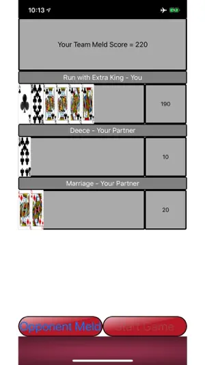 Pinochle Card Game screenshot 4