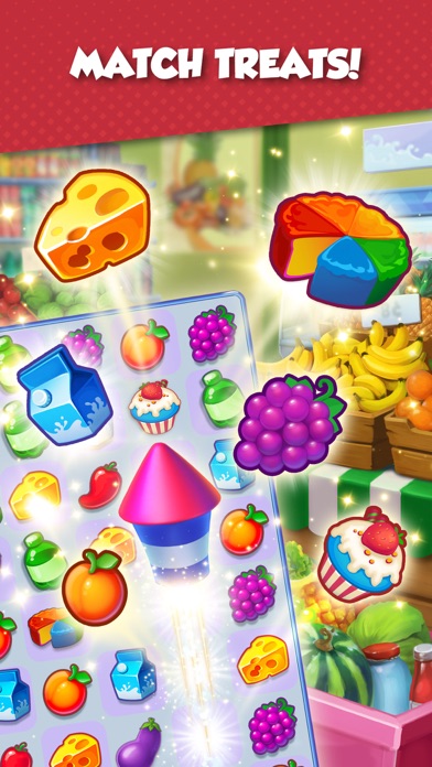 Supermarket Mania - Match 3 Screenshot