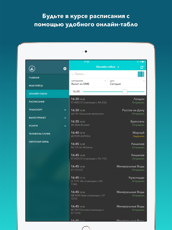 Screenshot #5 pour Московский аэропорт Домодедово