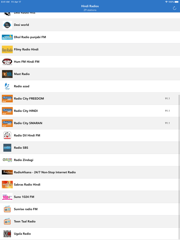 Screenshot #5 pour Hindi Radios FM