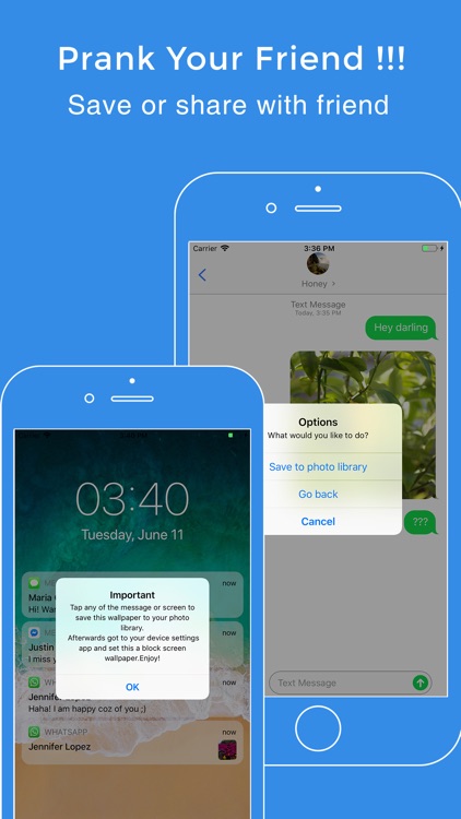 Fake Text for Message