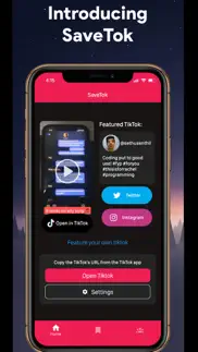 savetok iphone screenshot 1