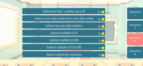 Subtraction Math Trainerのおすすめ画像1