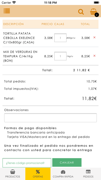 Screenshot #3 pour Salma Food Service