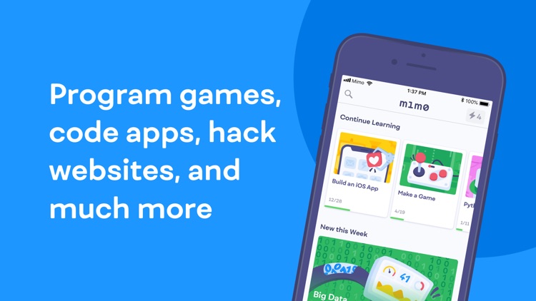 Mimo: Learn to Code & Program screenshot-0