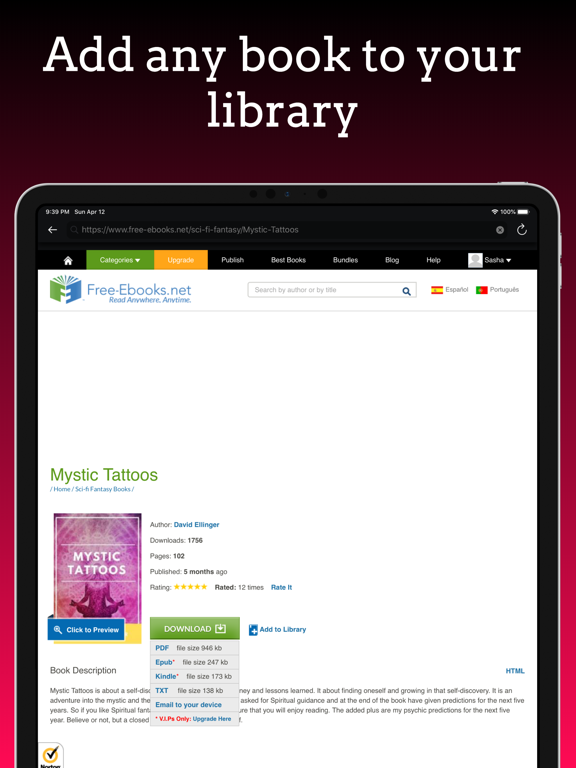 Screenshot #6 pour Livres HD - Lecteur ebook, web